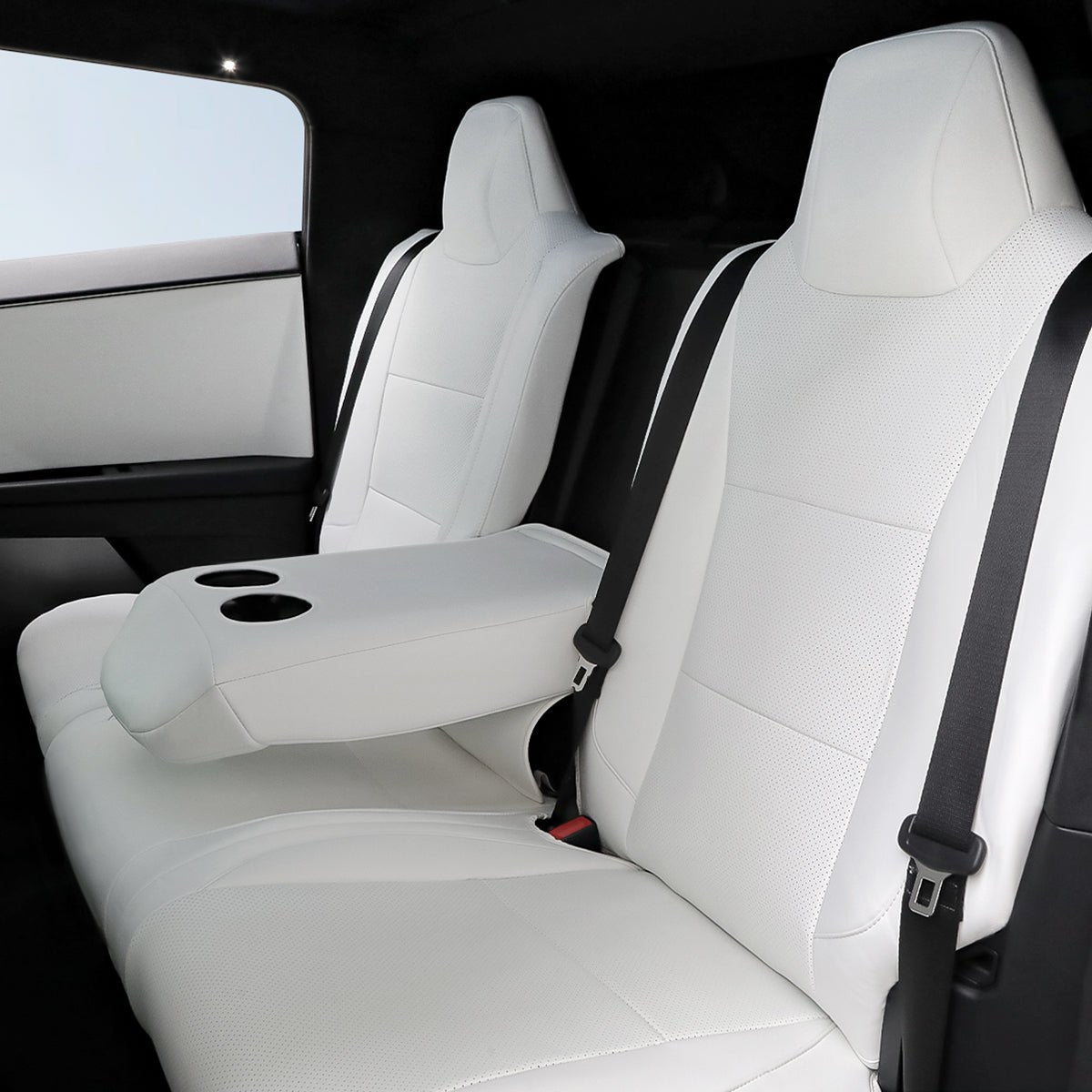 All-Inclusive Seat Cover for Tesla Cybertruck 2024+ (With Embroidery Logo) - T-Launch