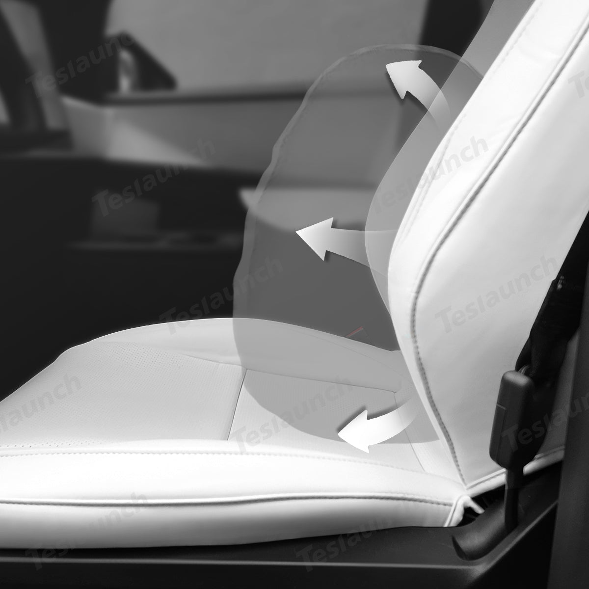 All-Inclusive Seat Cover for Tesla Cybertruck 2024+ (With Embroidery Logo) - T-Launch