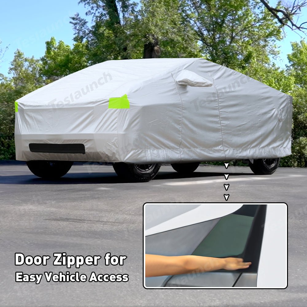 All-Weather Full Cover Outdoor Car Cover for Tesla Cybertruck - T-Launch