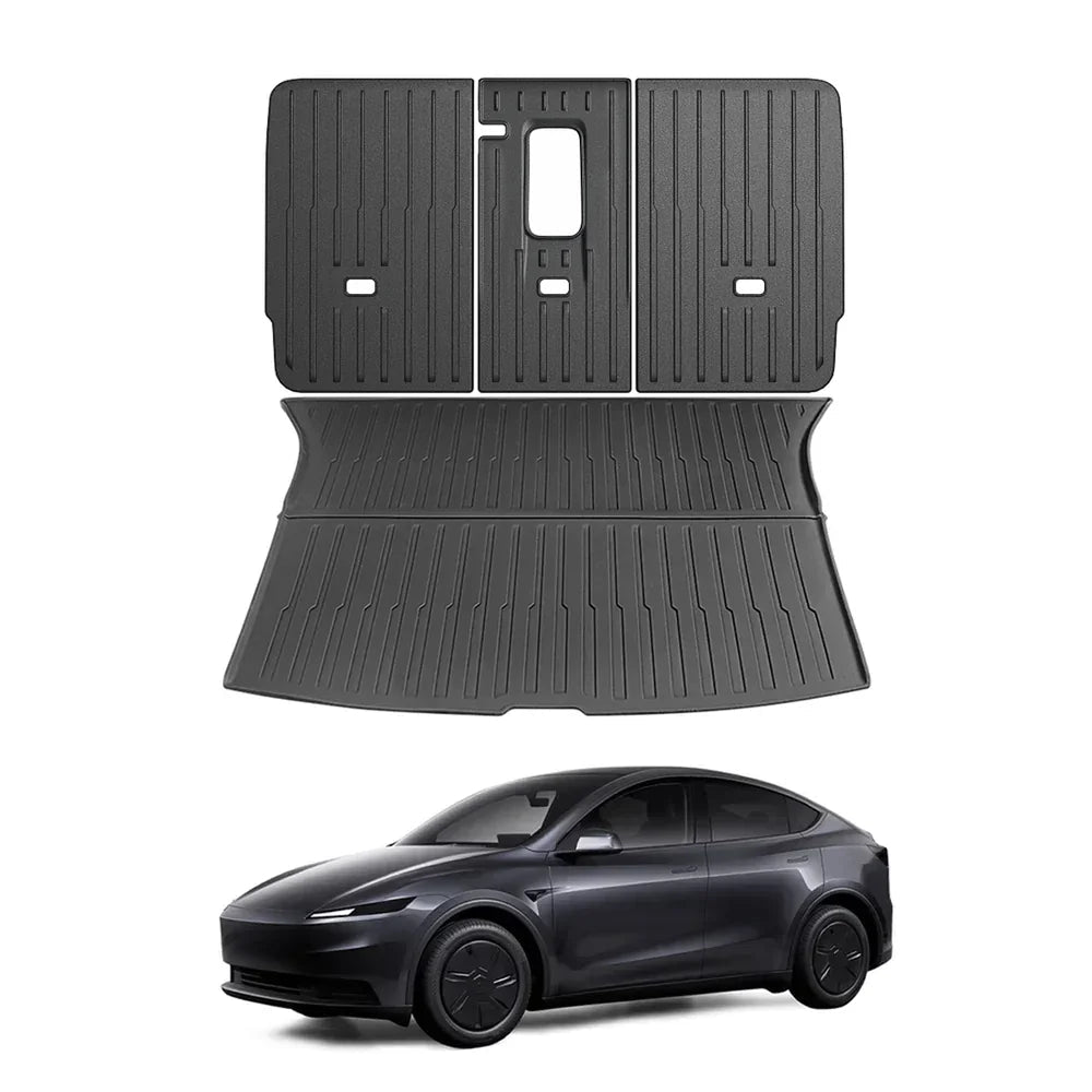 All-Weather TPE Floor Mats & Cargo Liners Set for 2026 New Tesla Model Y Standard/RWD/AWD - T-Launch