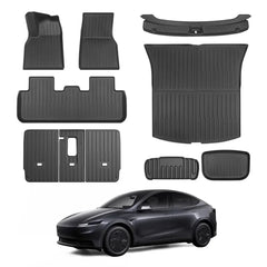 All-Weather TPE Floor Mats & Cargo Liners Set for 2026 New Tesla Model Y Standard/RWD/AWD - T-Launch