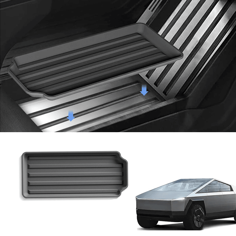 All Weather TPE Floor Mats Cargo Liners Set for Tesla Cybertruck - T-Launch