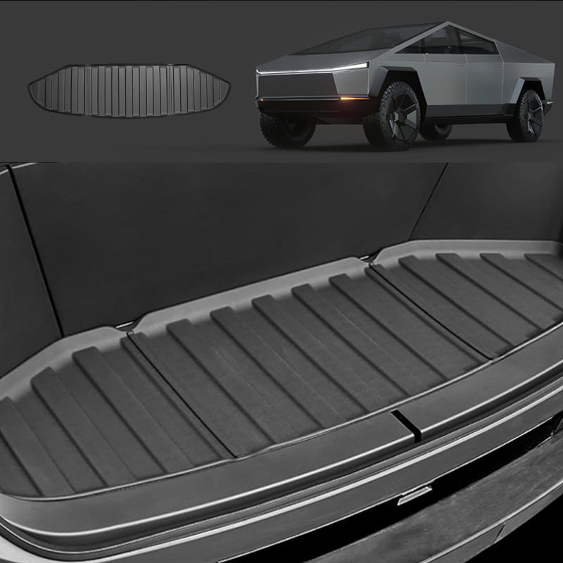 All Weather TPE Floor Mats Cargo Liners Set for Tesla Cybertruck - T-Launch