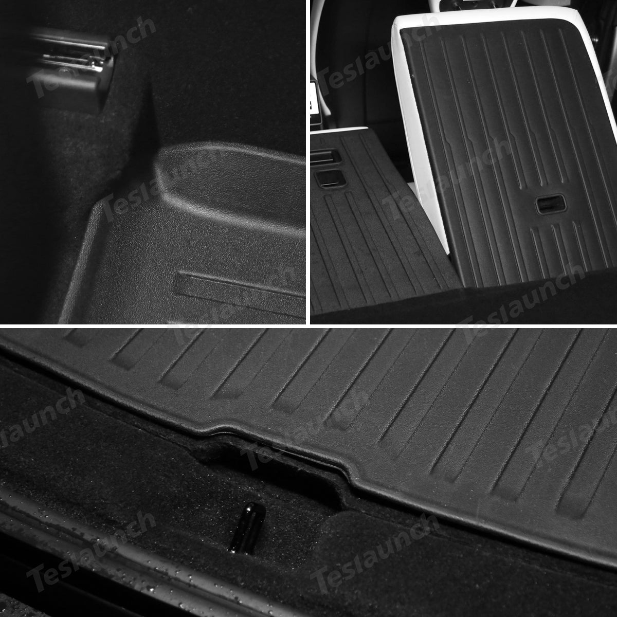 All-Weather TPE Floor Mats & Cargo Liners Set for Tesla Model Y Juniper 2025+ - T-Launch