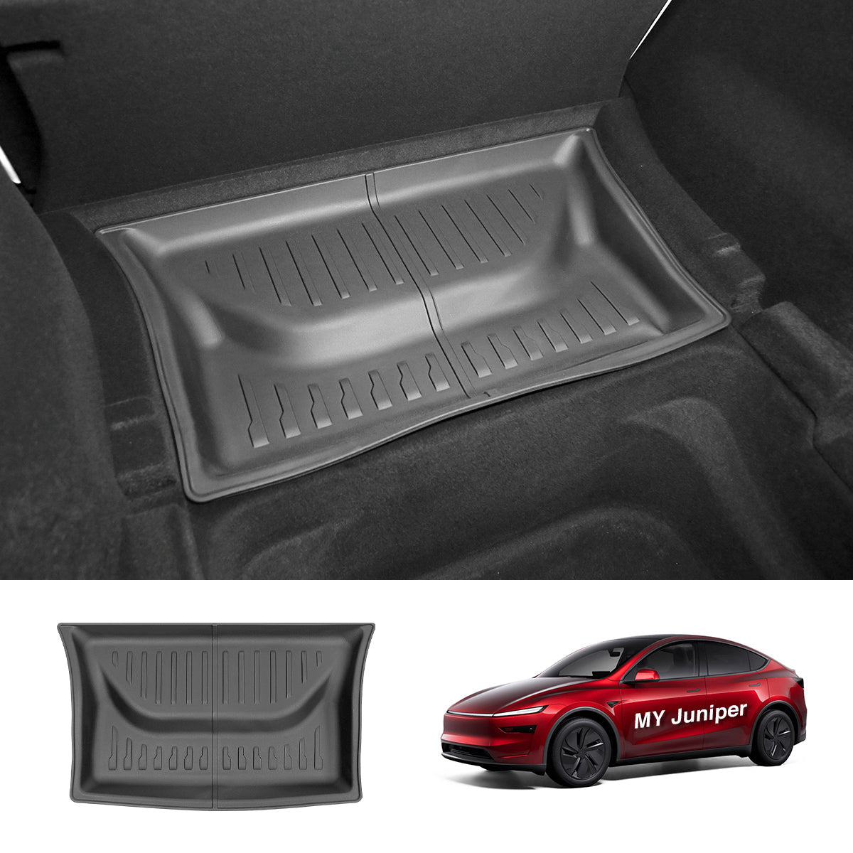 All-Weather TPE Floor Mats & Cargo Liners Set for Tesla Model Y Juniper 2025+ - T-Launch