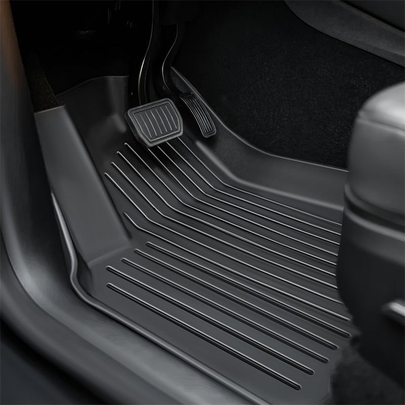 All Weather TPE Interior Floor Mats Cargo Liners Set for 2021-2023 Tesla Model 3 - T-Launch