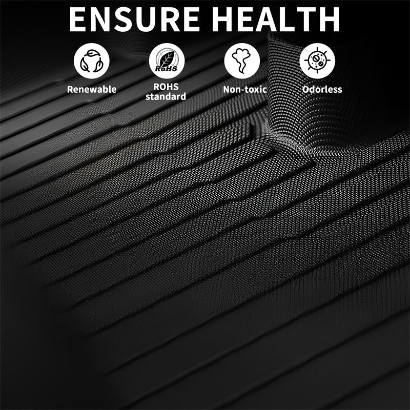 All Weather TPE Interior Floor Mats Cargo Liners Set for Tesla 2021-2024 Model Y - T-Launch