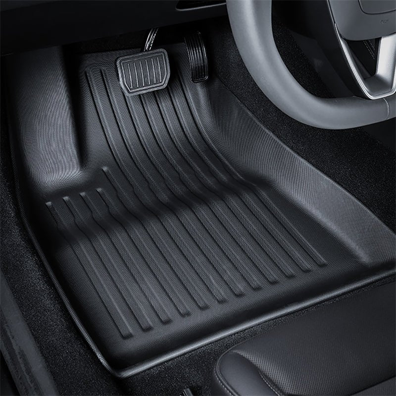 All Weather TPE Interior Floor Mats Cargo Liners Set for Tesla Model 3 Highland Standard 2025+ - T-Launch