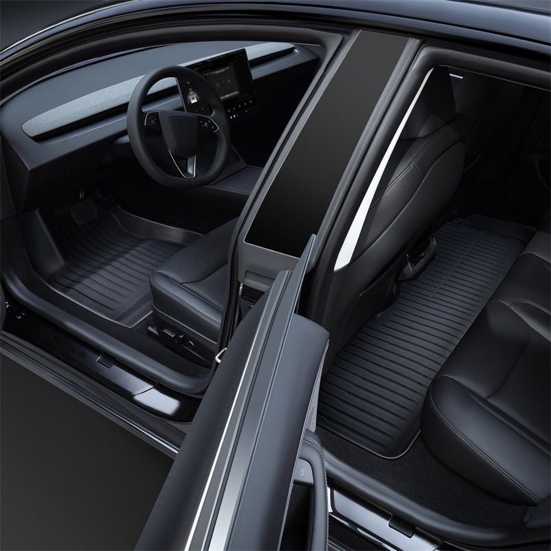 All Weather TPE Interior Floor Mats Cargo Liners Set for Tesla Model 3 Highland Standard 2025+ - T-Launch