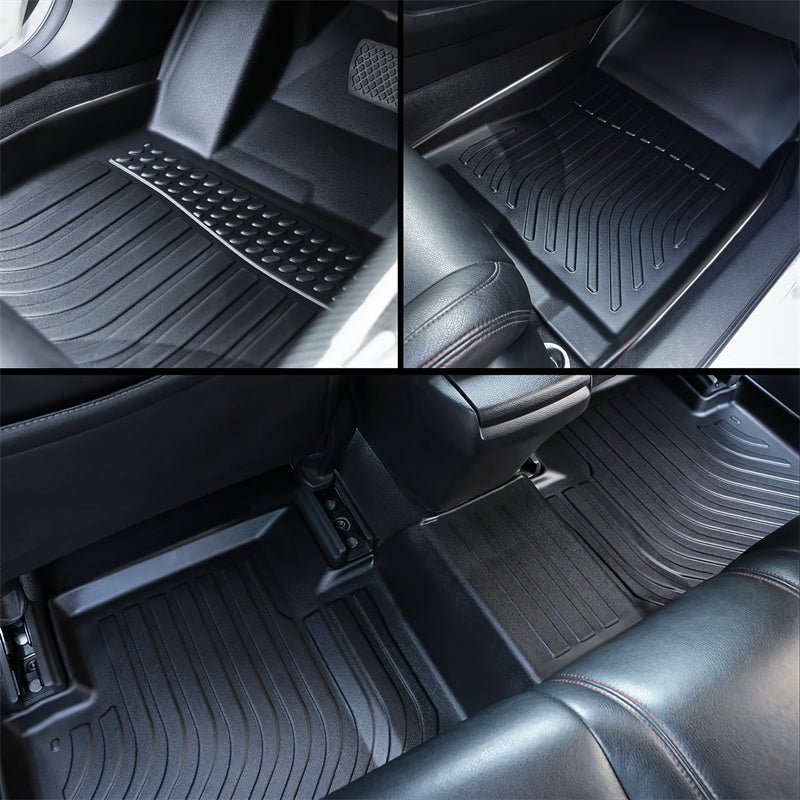 All Weather TPE Interior Floor Mats Cargo Liners Set for Tesla Model X 2021+ - T-Launch