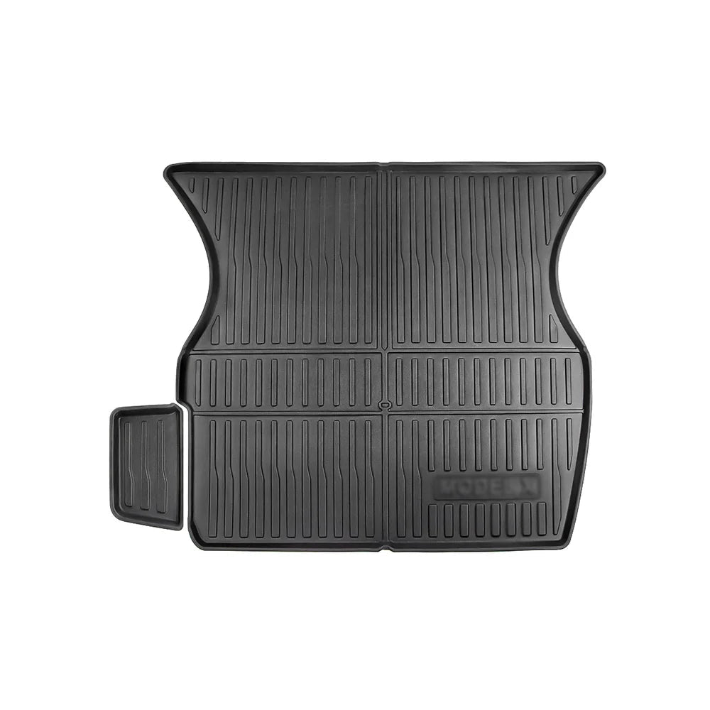 All Weather TPE Interior Floor Mats Cargo Liners Set for Tesla Model X 2021+ - T-Launch