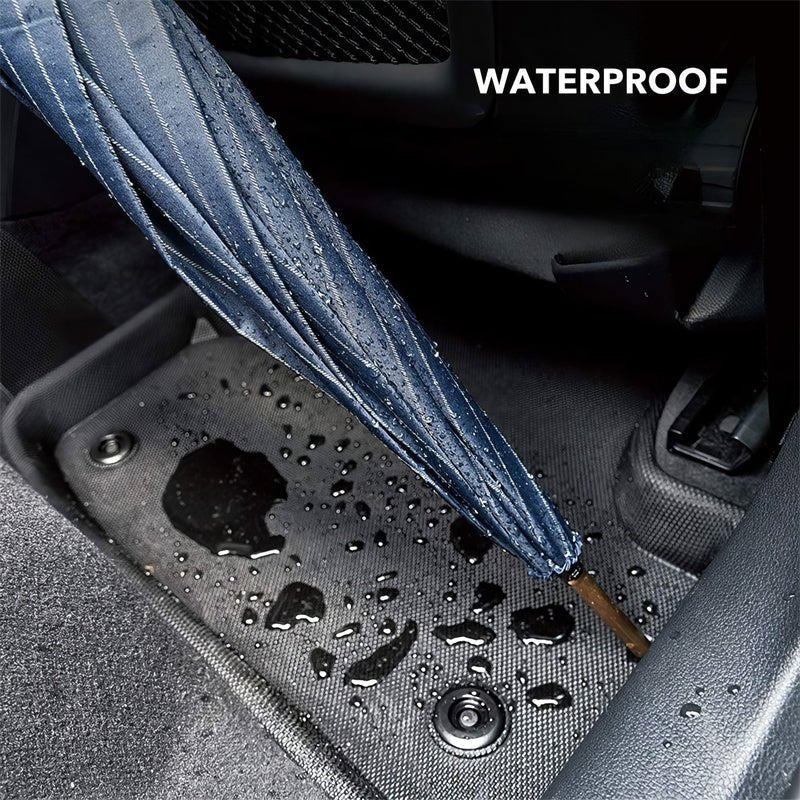 All Weather XPE Interior Floor Mats Cargo Liners Set for Tesla 2021-2024 Model Y 5 Seater - T-Launch