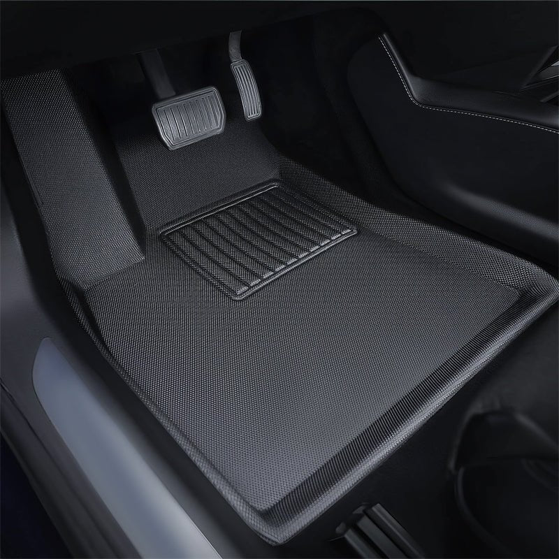 All Weather XPE Interior Floor Mats Cargo Liners Set for Tesla 2021+ Model S - T-Launch