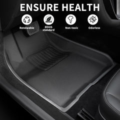 All Weather XPE Interior Floor Mats Cargo Liners Set for Tesla 2024+ Model 3 Highland - T-Launch