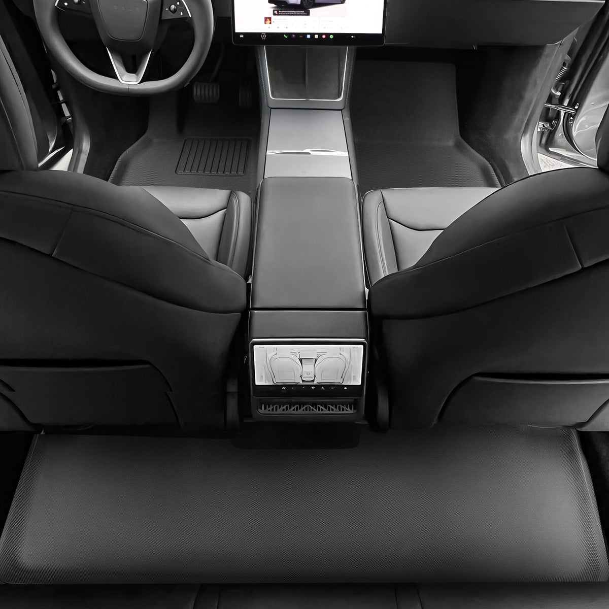 All Weather XPE Interior Floor Mats Cargo Liners Set for Tesla 2025+ Model Y Juniper - T-Launch