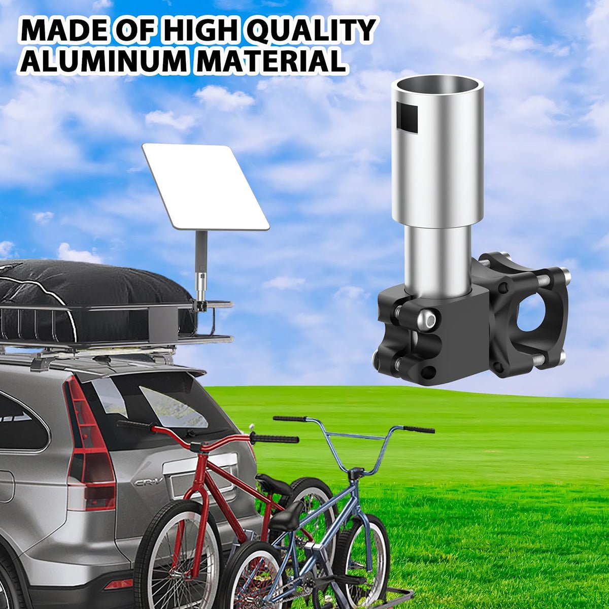 Alloy Starlink Mount with Pipe Adapter for Starlink Gen 2 - T-Launch