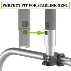 Alloy Starlink Mount with Pipe Adapter for Starlink Gen 2 - T-Launch