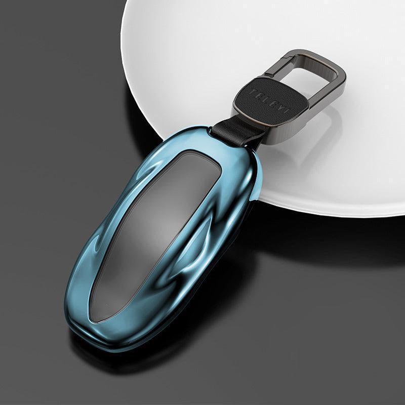 Alloy Steel Key Fob Case Holder For Tesla Model S/X/3/Y - T-Launch