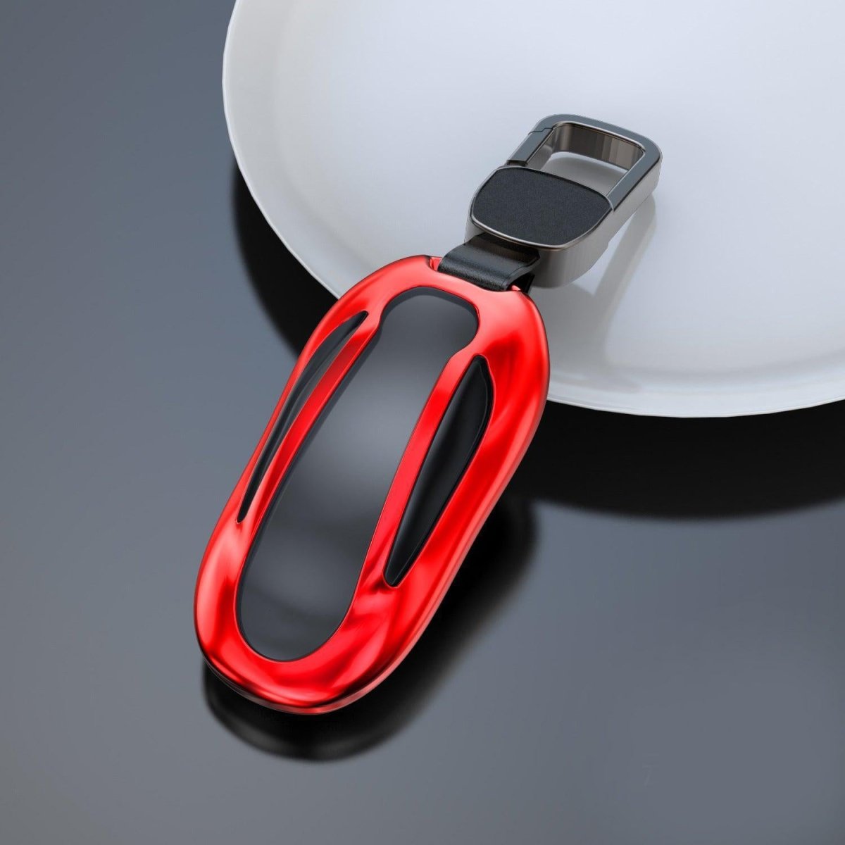 Alloy Steel Key Fob Case Holder For Tesla Model S/X/3/Y - T-Launch