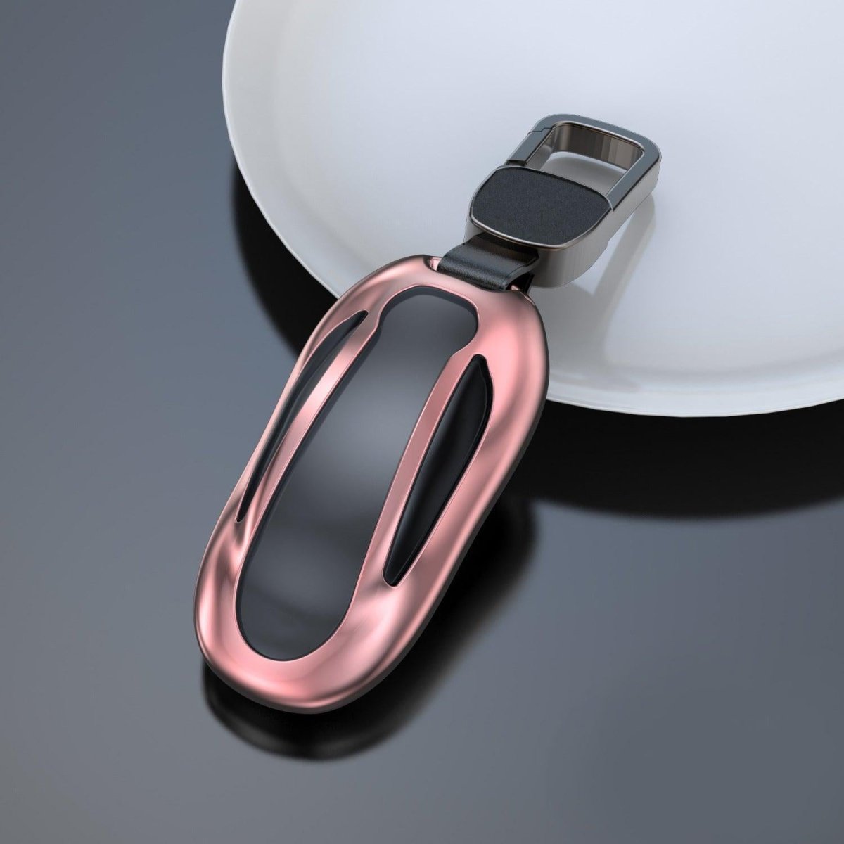 Alloy Steel Key Fob Case Holder For Tesla Model S/X/3/Y - T-Launch