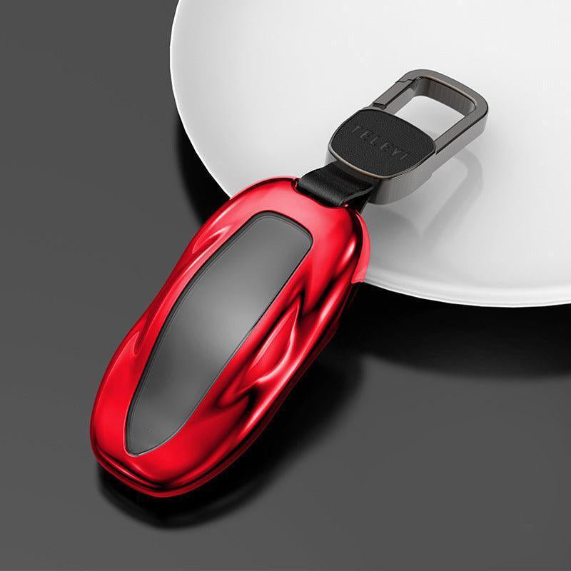 Alloy Steel Key Fob Case Holder For Tesla Model S/X/3/Y - T-Launch