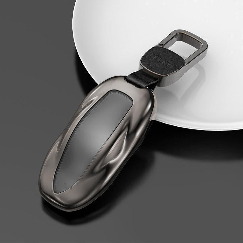 Alloy Steel Key Fob Case Holder For Tesla Model S/X/3/Y - T-Launch