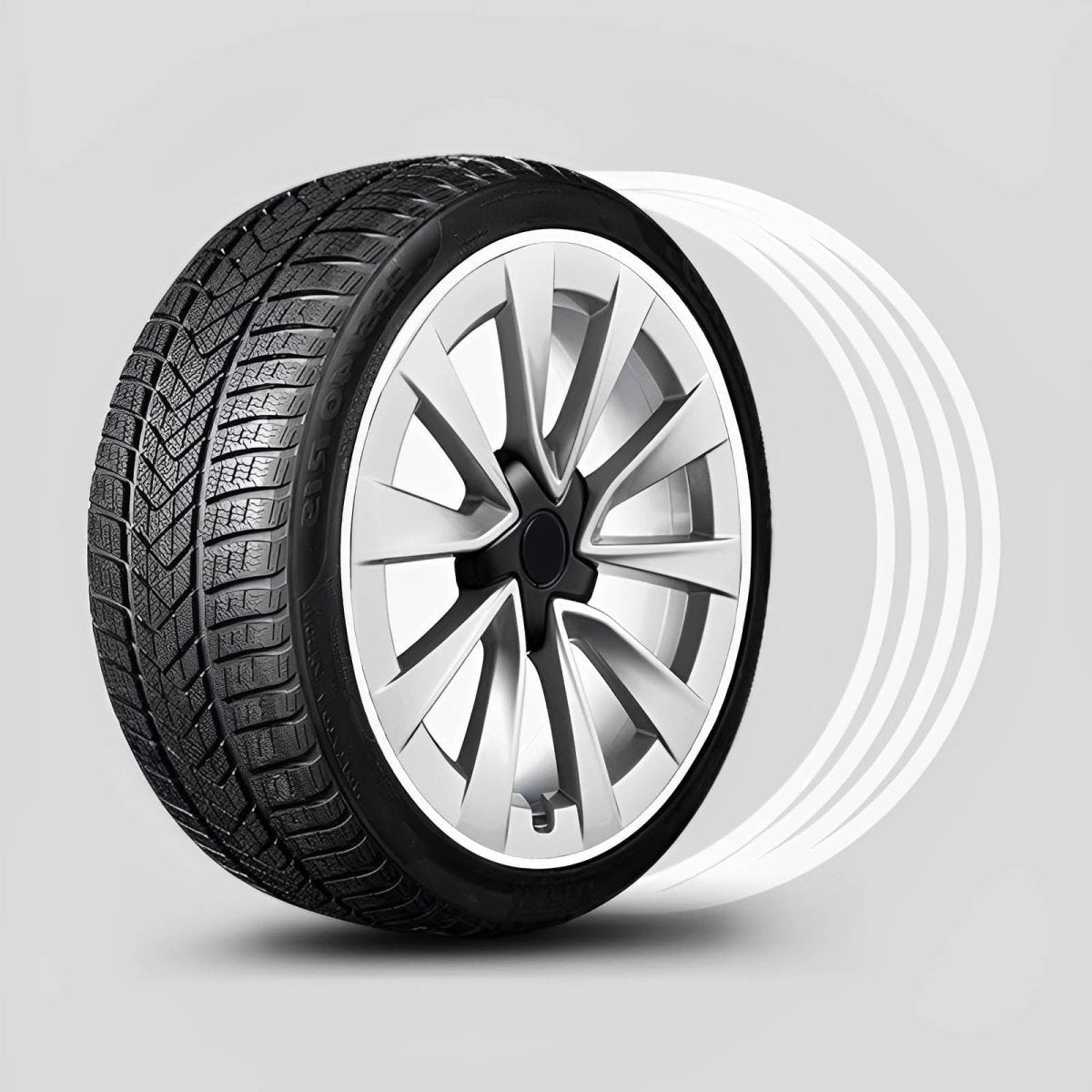 Aluminum Alloy Wheel Rim Protector- Fits All Cars (4pcs） - T-Launch