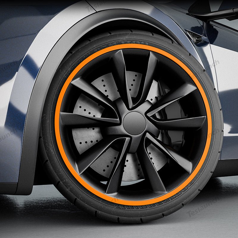 Aluminum Alloy Wheel Rim Protector- Fits All Cars (5pcs） - T-Launch