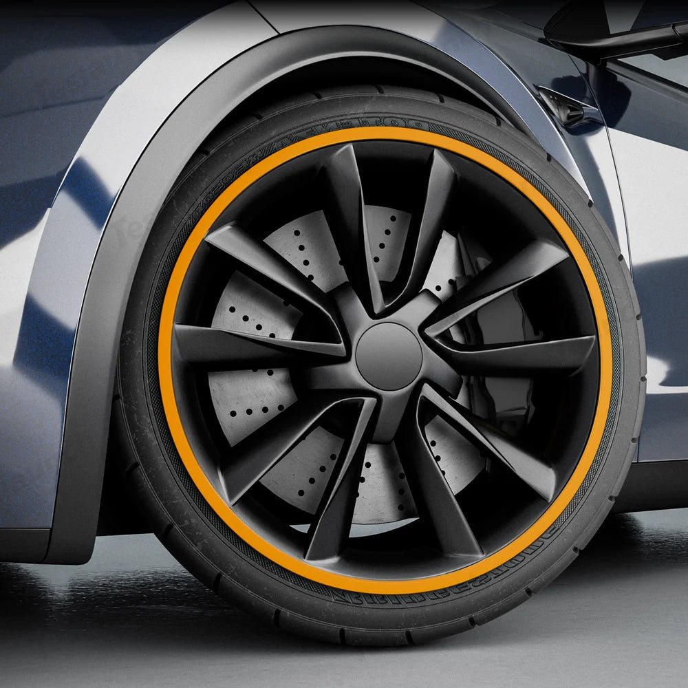 Aluminum Alloy Wheel Rim Protector- Fits All Cars (5pcs） - T-Launch