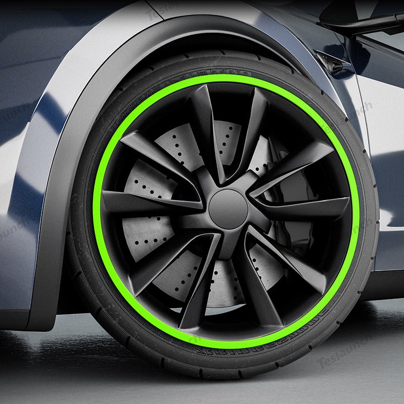 Aluminum Alloy Wheel Rim Protector- Fits All Cars (5pcs） - T-Launch
