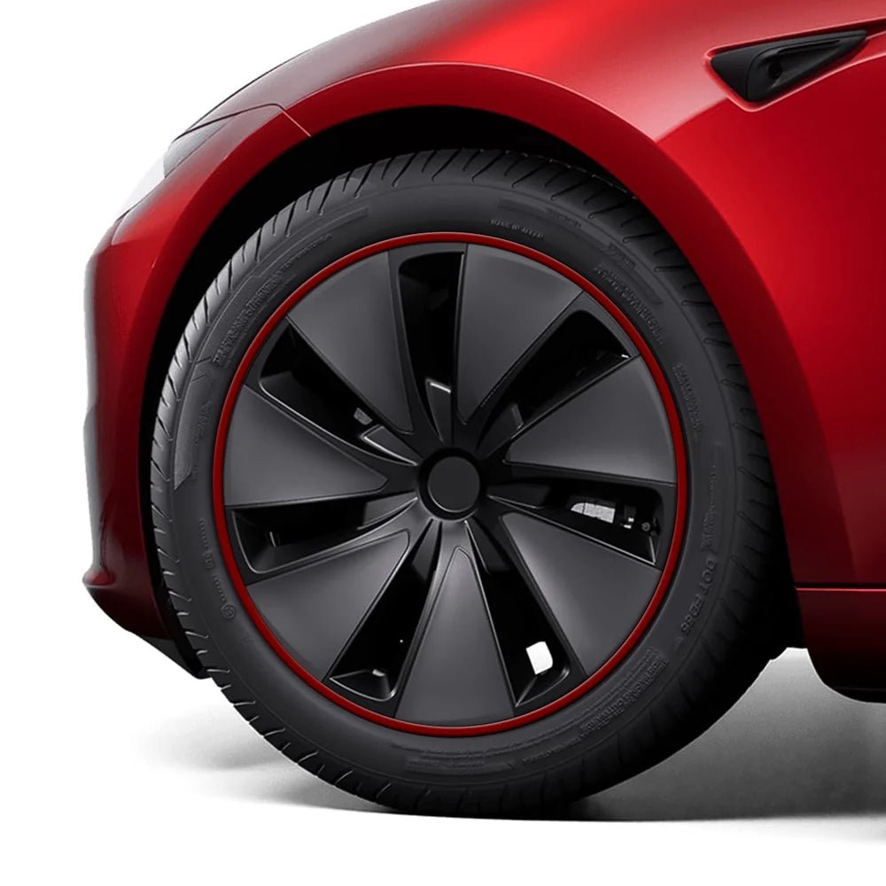 Aluminum Alloy Wheel Rim Protectors (Tesla Body Color Match) – for All Tesla Models - T-Launch