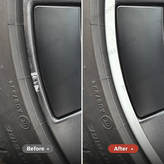 Aluminum Alloy Wheel Rim Protectors (Tesla Body Color Match) – for All Tesla Models - T-Launch
