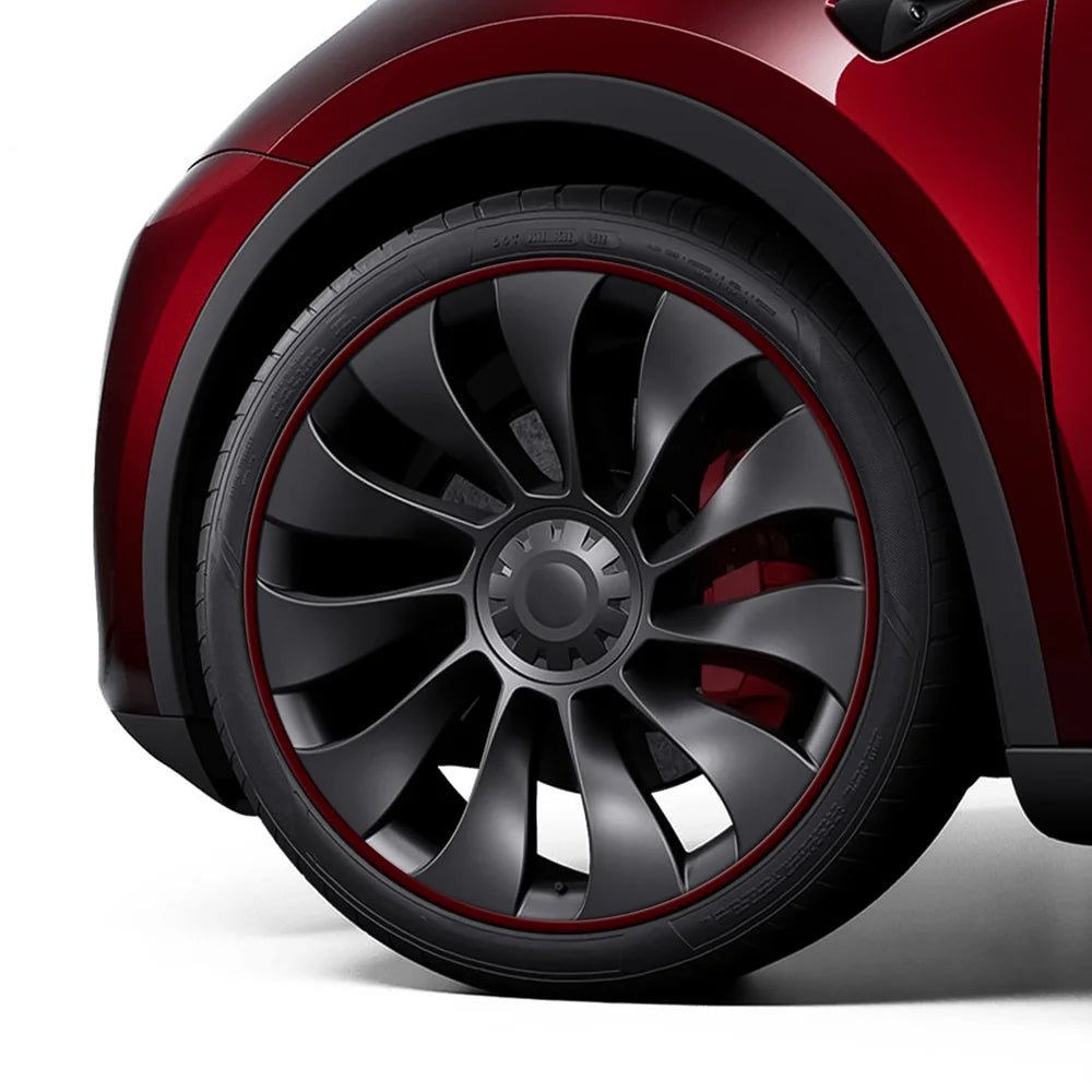 Aluminum Alloy Wheel Rim Protectors (Tesla Body Color Match) – for All Tesla Models - T-Launch
