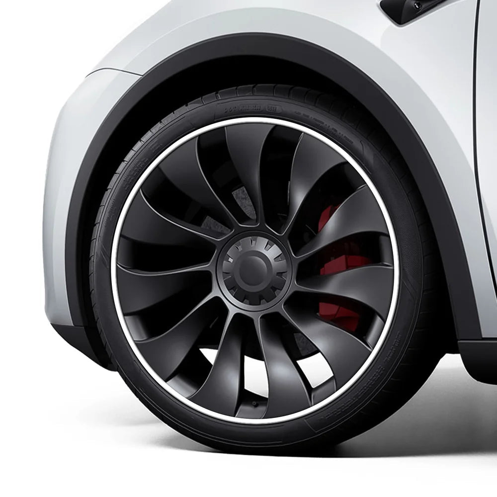 Aluminum Alloy Wheel Rim Protectors (Tesla Body Color Match) – for All Tesla Models - T-Launch