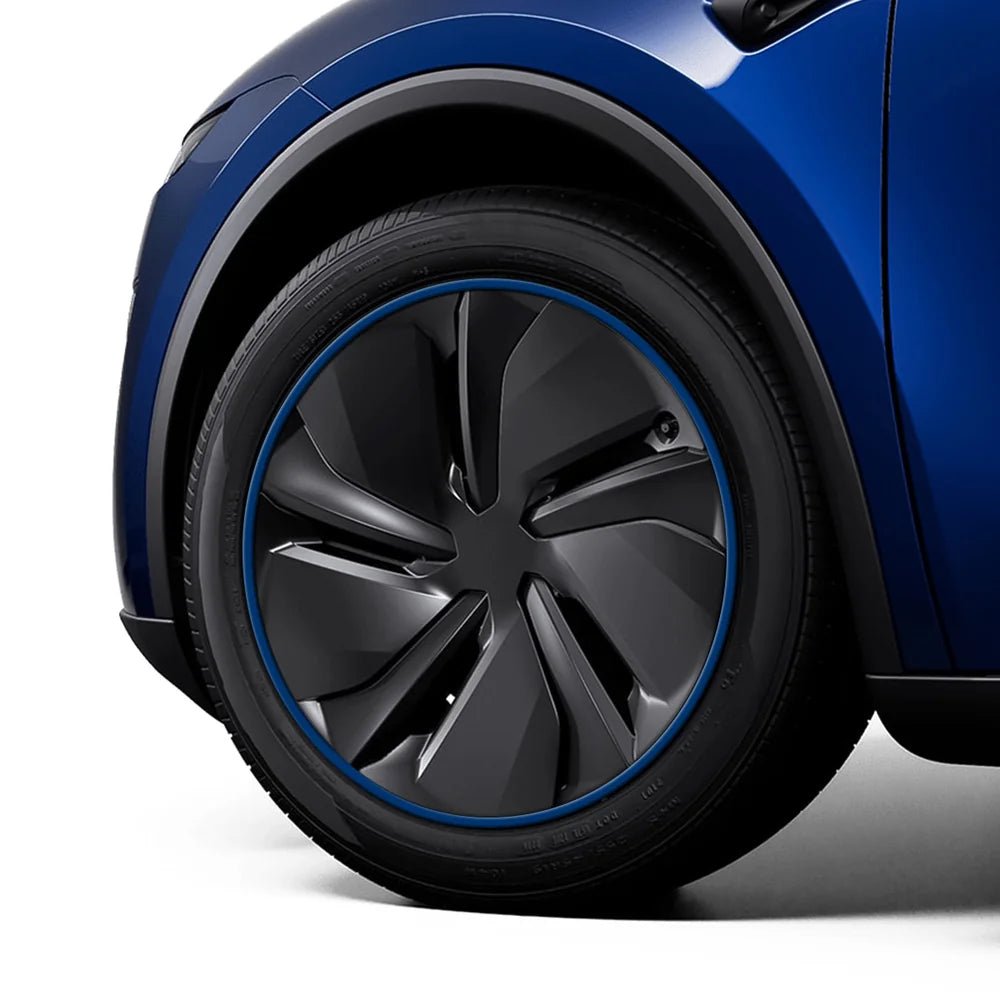 Aluminum Alloy Wheel Rim Protectors (Tesla Body Color Match) – for All Tesla Models - T-Launch