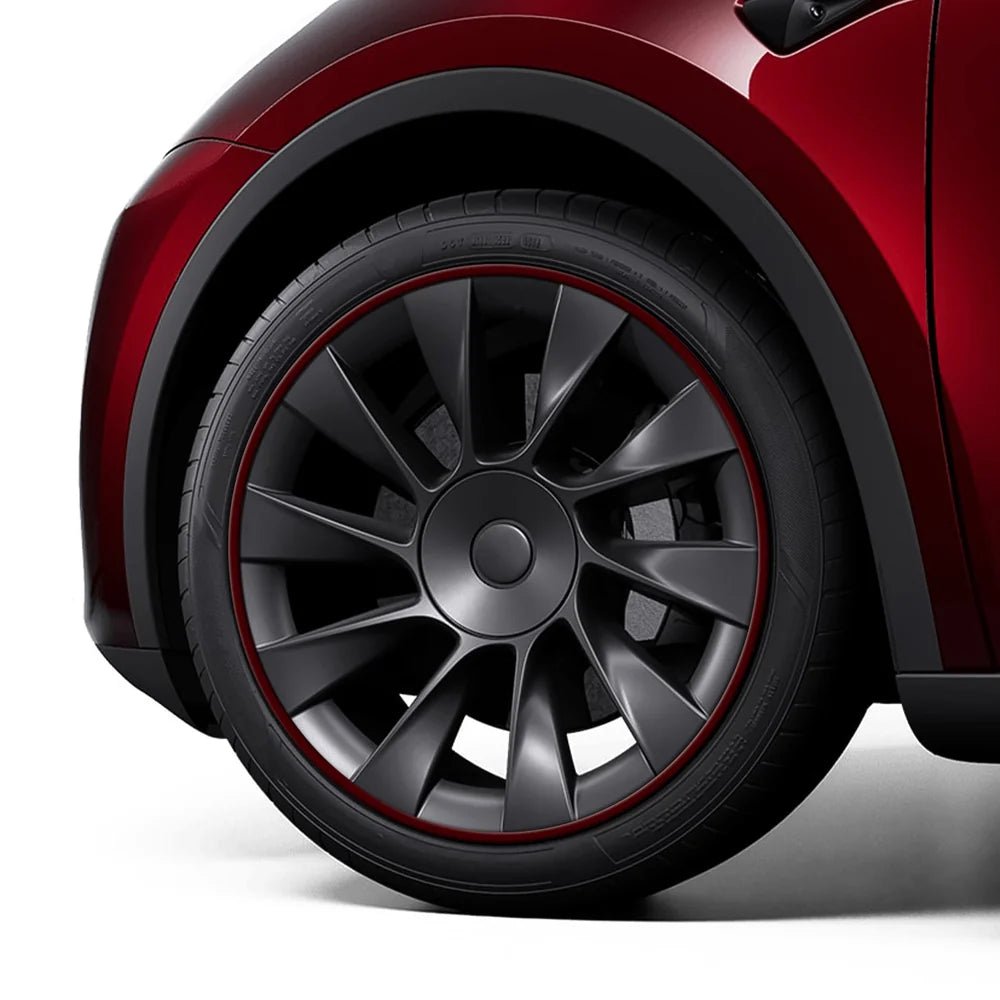Aluminum Alloy Wheel Rim Protectors (Tesla Body Color Match) – for All Tesla Models - T-Launch