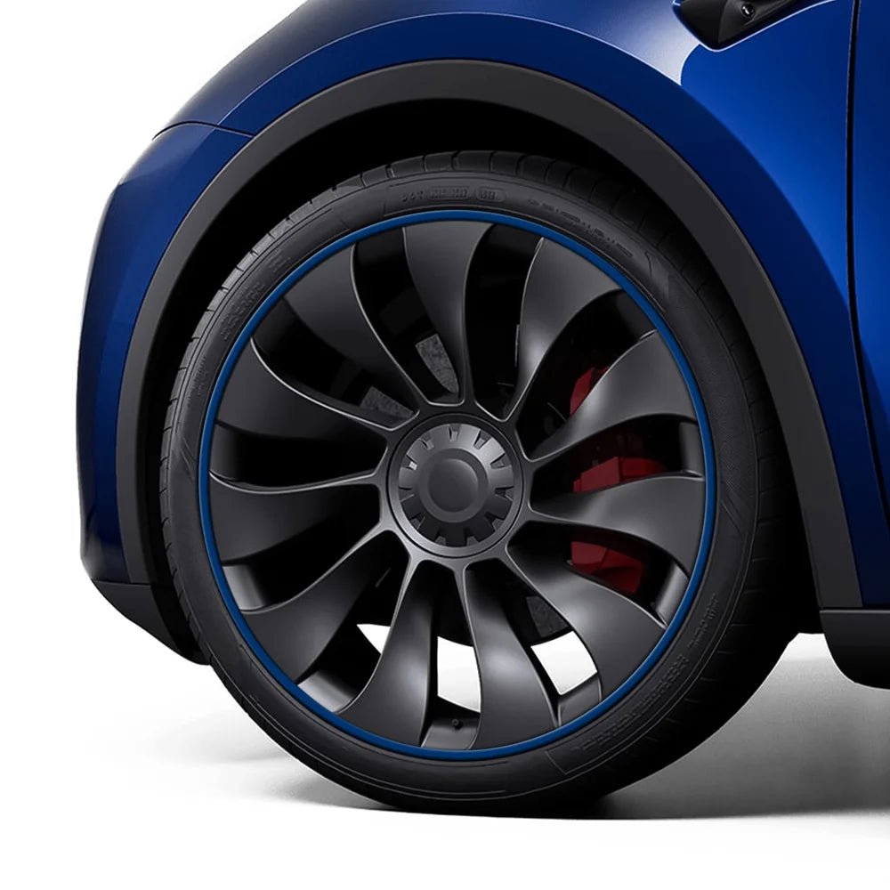 Aluminum Alloy Wheel Rim Protectors (Tesla Body Color Match) – for All Tesla Models - T-Launch