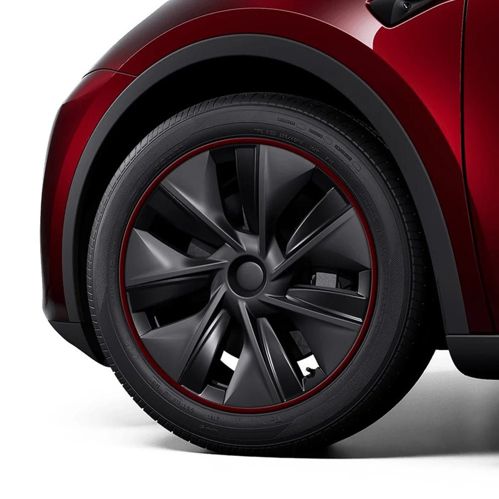 Aluminum Alloy Wheel Rim Protectors (Tesla Body Color Match) – for All Tesla Models - T-Launch