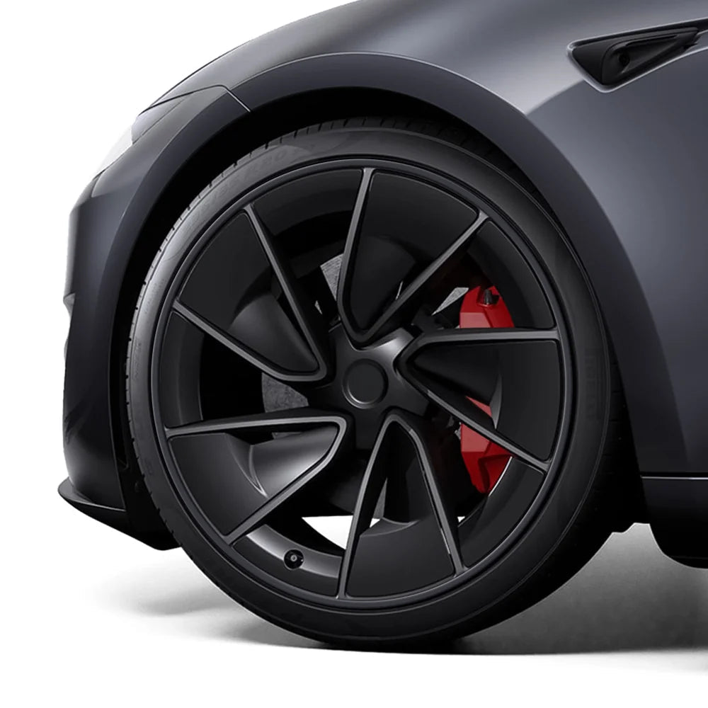 Aluminum Alloy Wheel Rim Protectors (Tesla Body Color Match) – for All Tesla Models - T-Launch