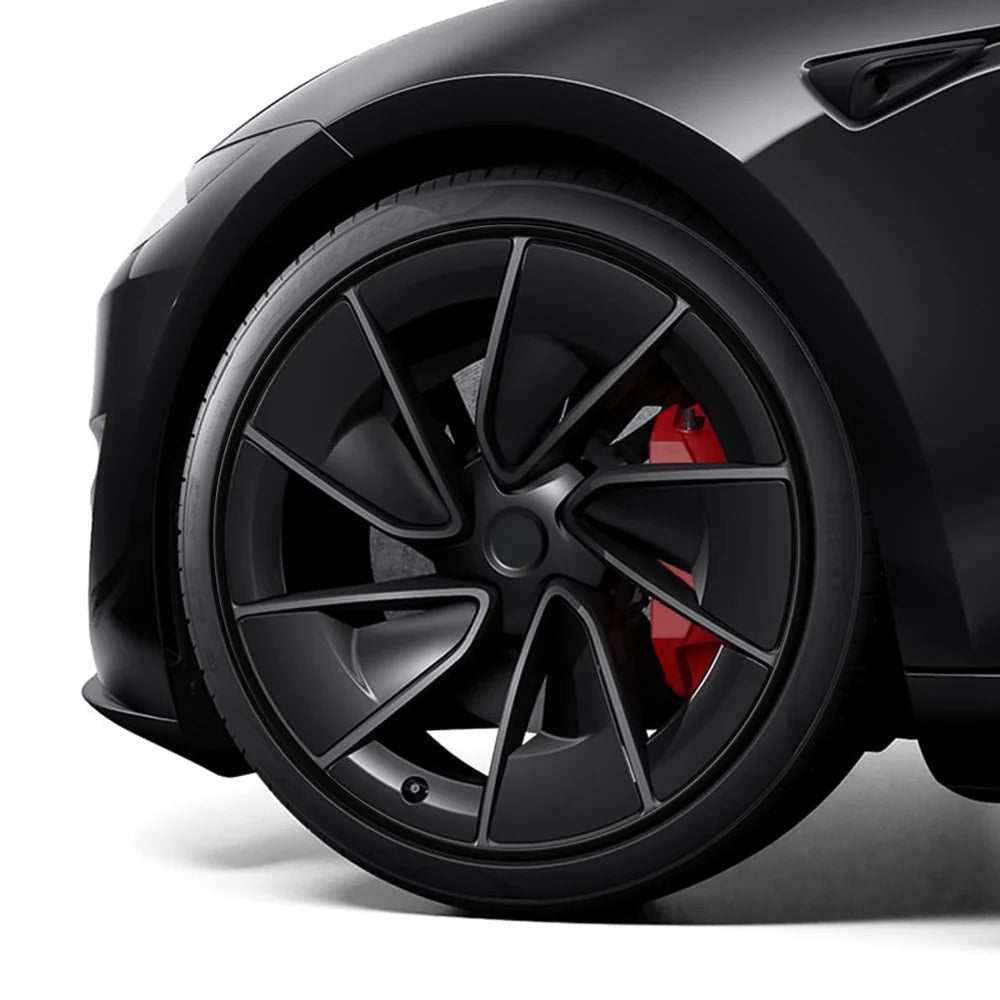 Aluminum Alloy Wheel Rim Protectors (Tesla Body Color Match) – for All Tesla Models - T-Launch
