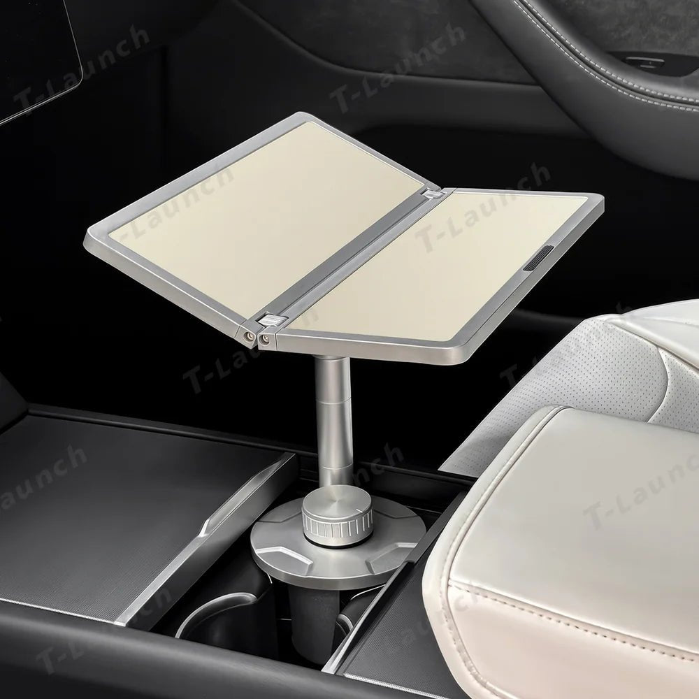 Aluminum Foldable Floating Car Table for Tesla Model 3/Y/S/X - T-Launch