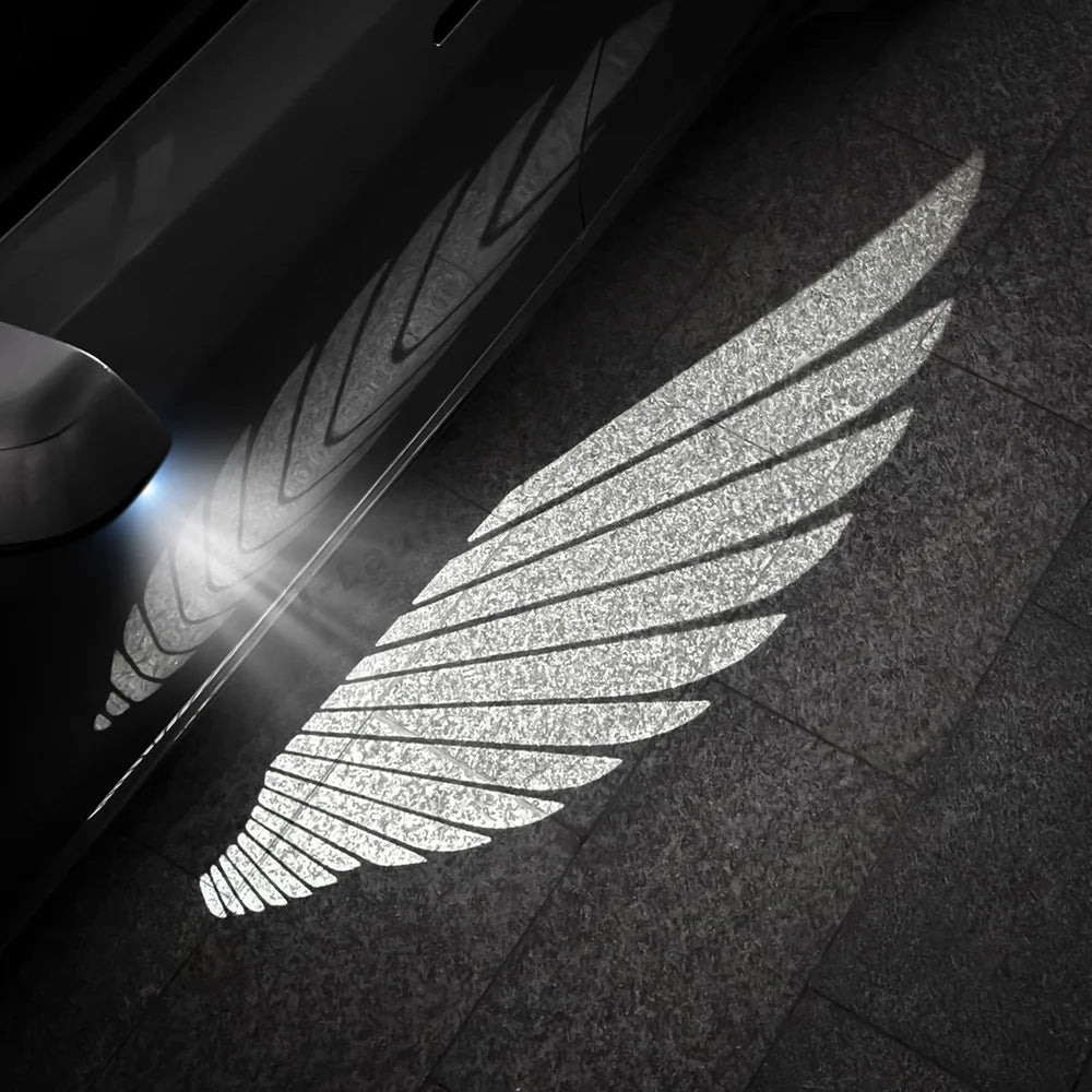 Angel Wing Side Mirror Welcome Projector Light for Tesla Model 3/Y (2017+) - T-Launch