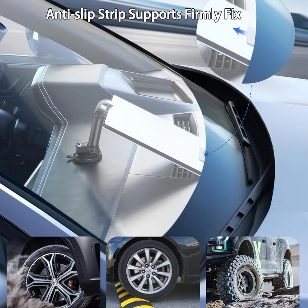 Angle-Adjustable Dashboard Suction Cup Mount for Starlink Mini - T-Launch
