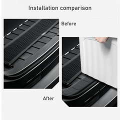 Anti-Scratch TPE Front Trunk Sill Plate Cover for Tesla Cybertruck 2024+ - T-Launch