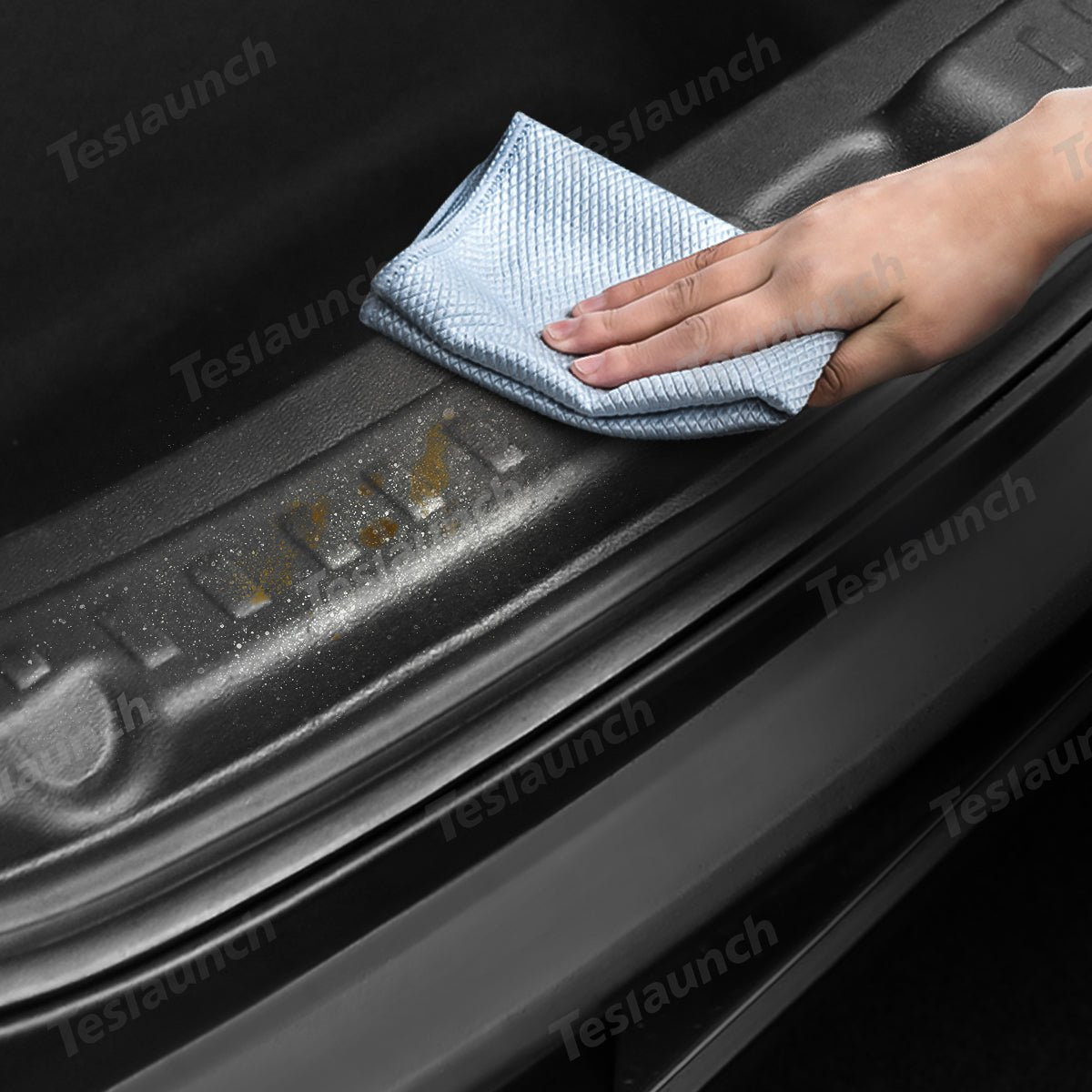 Anti-Scratch TPE Trunk Sill Protector Mat for Tesla Model Y Juniper 2025+ - T-Launch