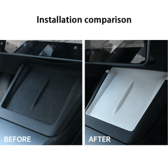 Anti-Slip Silicone Wireless Charging Pad for Tesla Model Y Juniper 2025+ - T-Launch