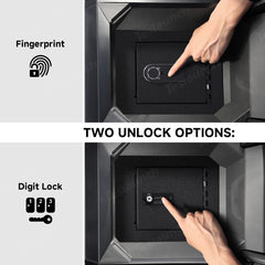 Anti-Theft Center Console Safe Lockbox for Tesla Cybertruck - T-Launch