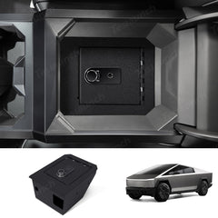 Anti-Theft Center Console Safe Lockbox for Tesla Cybertruck - T-Launch