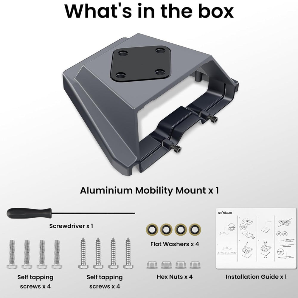 Anti-Theft Roof Mount for Starlink Gen 3 Dish - T-Launch