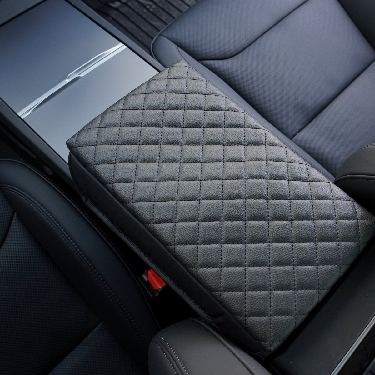Armrest Cover PU Leather for Tesla 2024+ Model 3 Highland - T-Launch